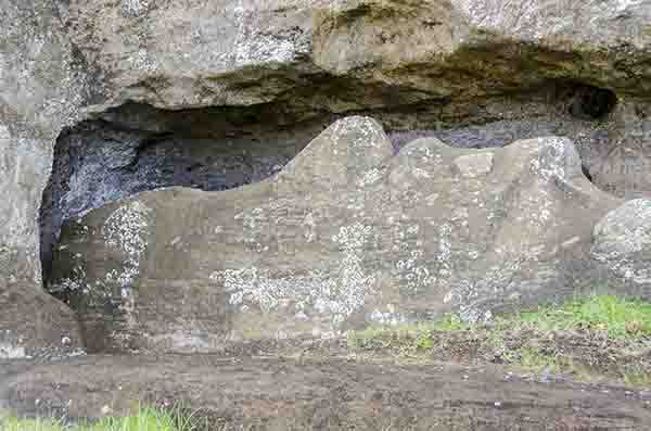 34 - Chile - isla de Rapa Nui o Pascua - Rano Raraku